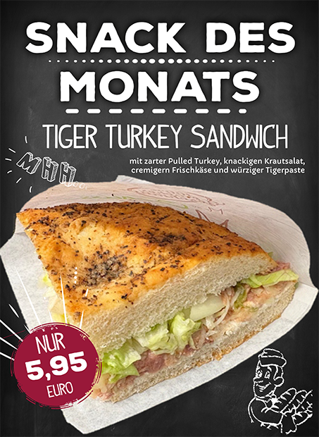 Snack Des Monats 2025 Mai Tiger Turkey